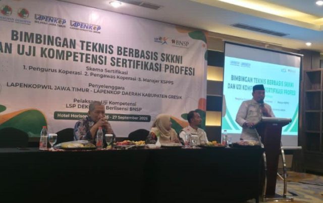 Bimtek dan Uji Komepetensi SKKNI Bagi Pengurus dan Pengelola Koperasi